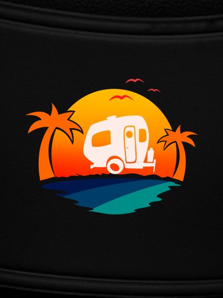Camper camping