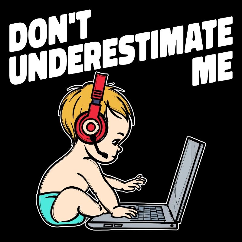 Gamer Statement Headset Pc Spieler Zocker