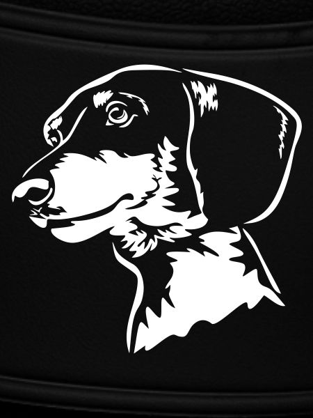 Dachshund head "Black Edition"