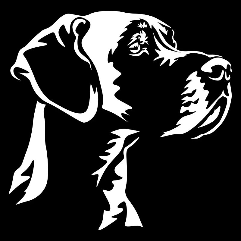 Great Dane Head "Black Edition"