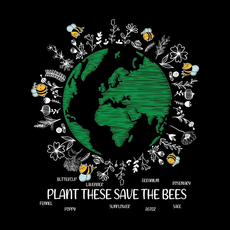Pflanzen Sie diese Save The Bees Flowers Bee