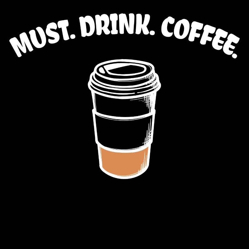 Caféine Coffee Lovers Coffee Drink Statement