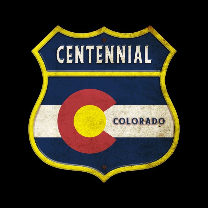 Centennial Colorado crest design