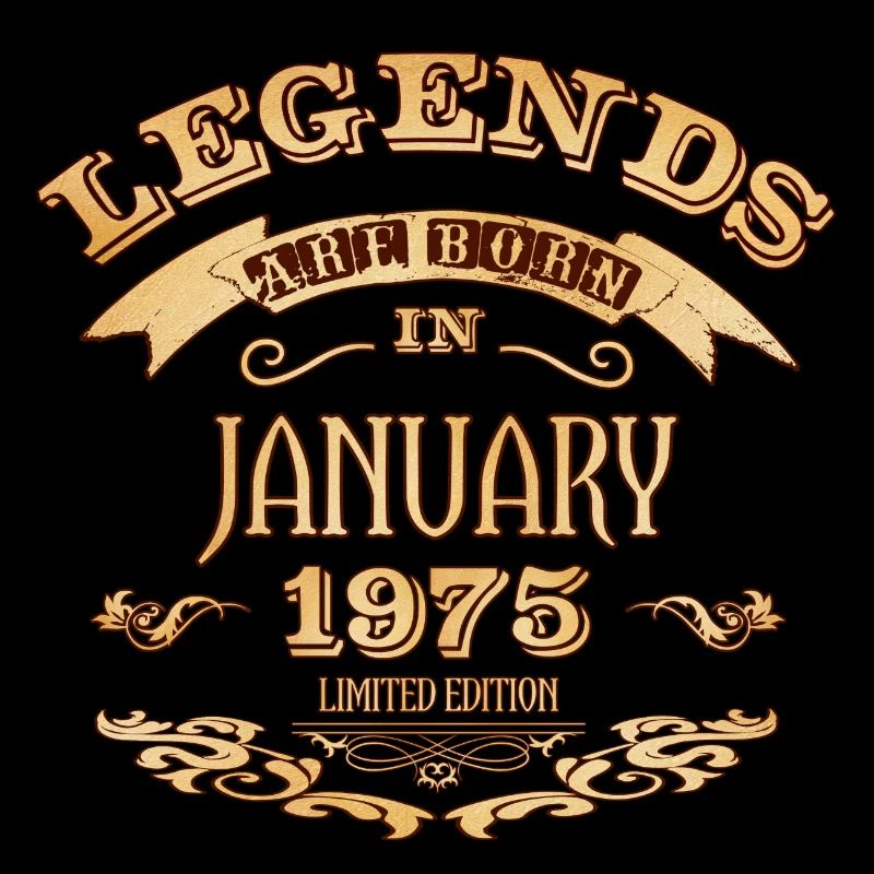 Legenden werden im Januar 1975 geboren
