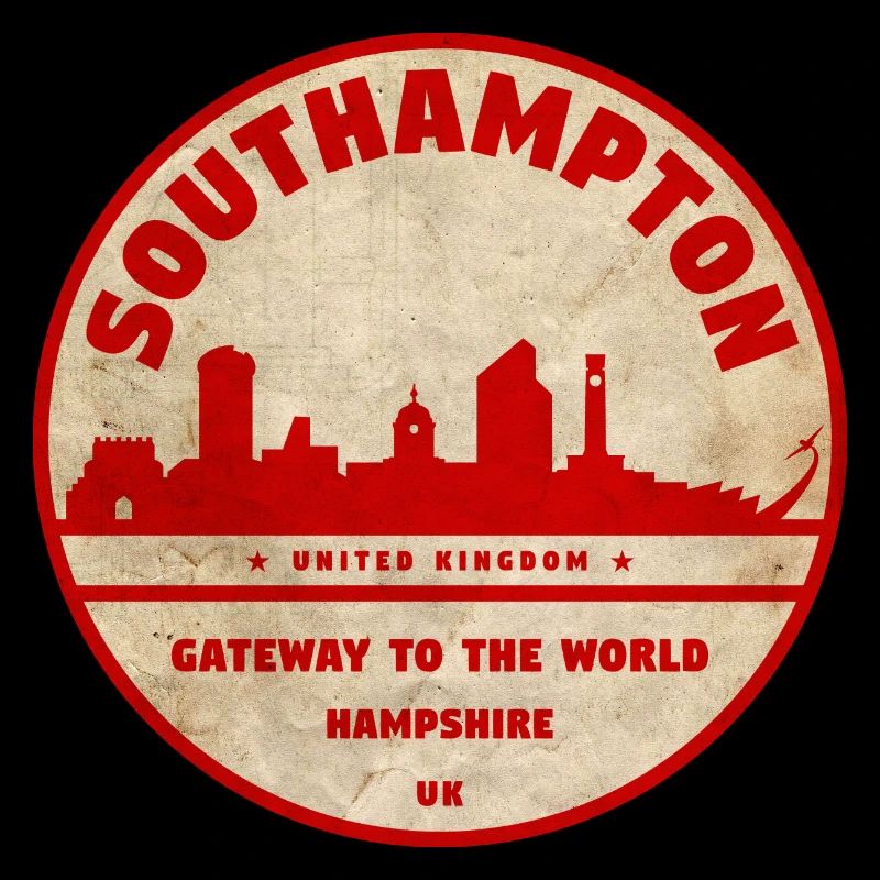 Southampton Skyline Abzeichen