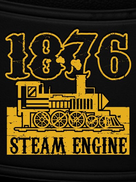 Steam locomotive 1876