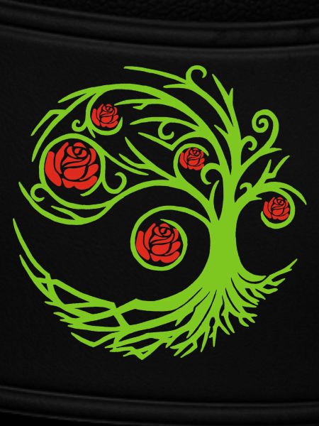 Strange rose bush