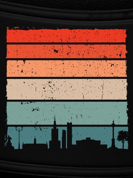 Sunset Skyline Gradient Tee