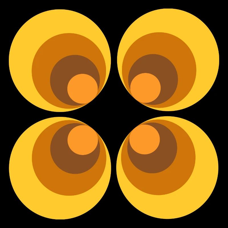 70s Flower Pattern Retro