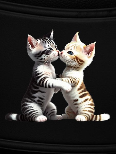Kissing cats