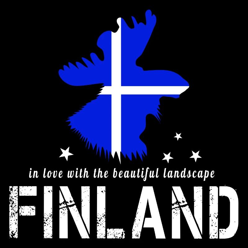 Finnland Elch Suomi