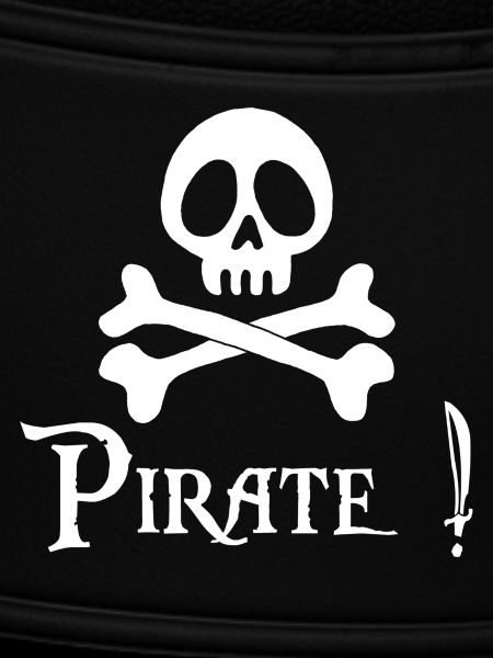 Pirat! (weiß)