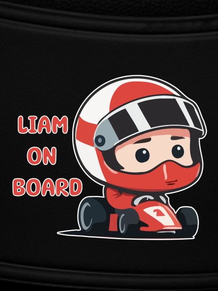 Liam on board