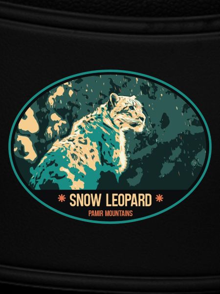 Snow Leopard illustration patch