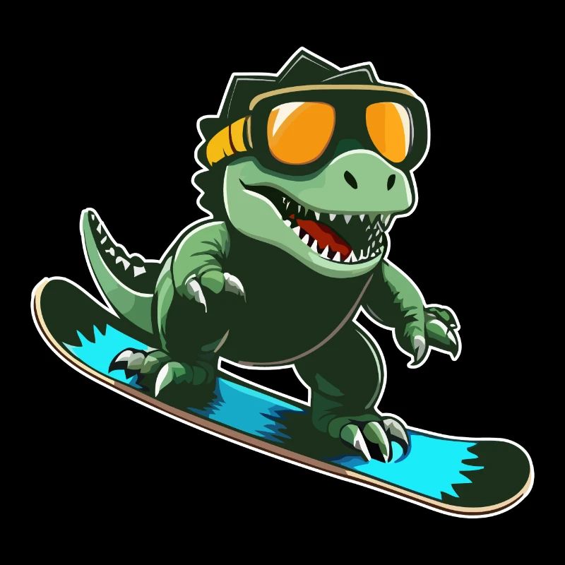 T-Rex Snowboarding