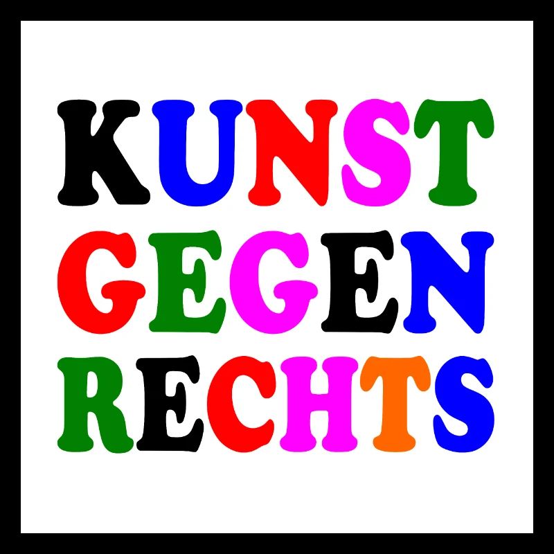 Kunst gegen rechts
