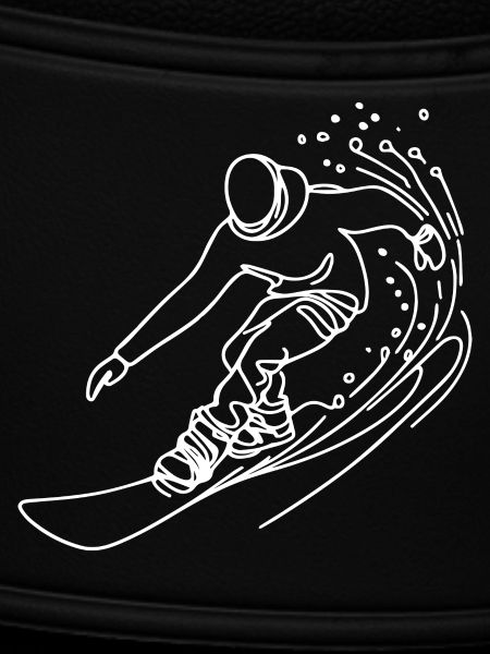 Snowboarder Drawing