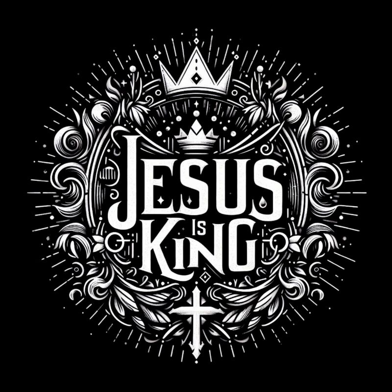 Jesus is King Coronation Ornament