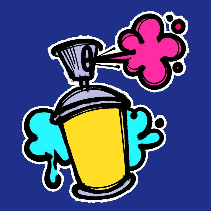 Graffiti Sreet Art Spray Can Sprayer Wildstyle