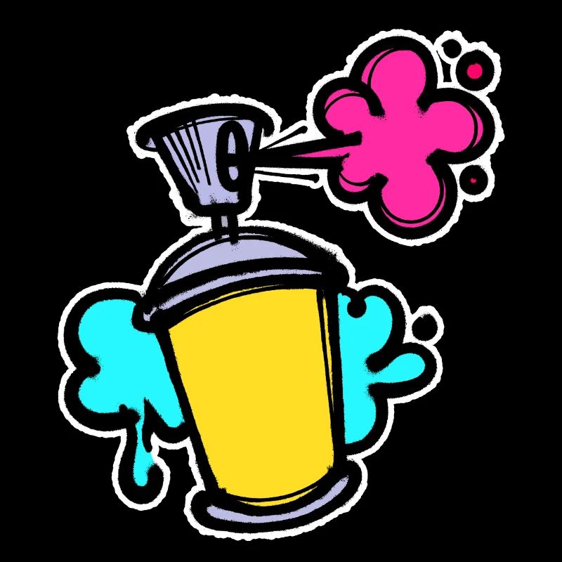 Graffiti Sreet Art Spray Can Sprayer Wildstyle