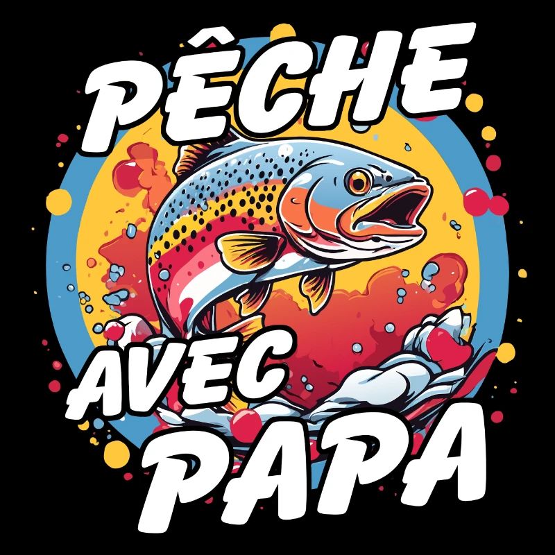 Pêche avec papa