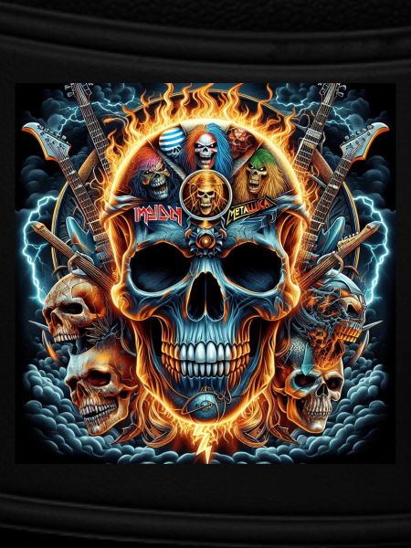 Heavy Metal Skull
