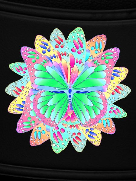 Papillons Fleur