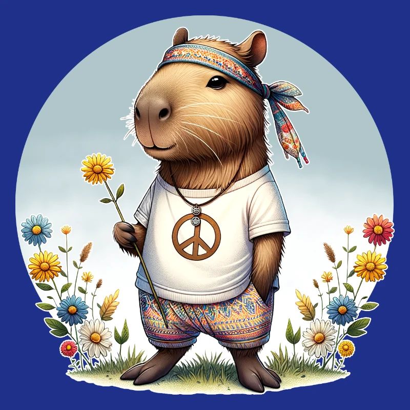 Capibara, Hippie, Vrede