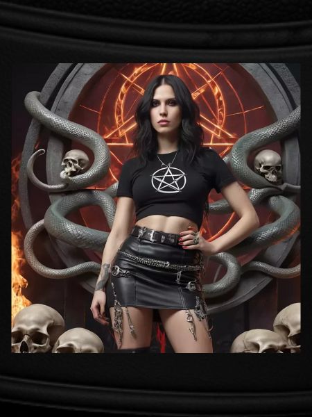Heavy metal pose