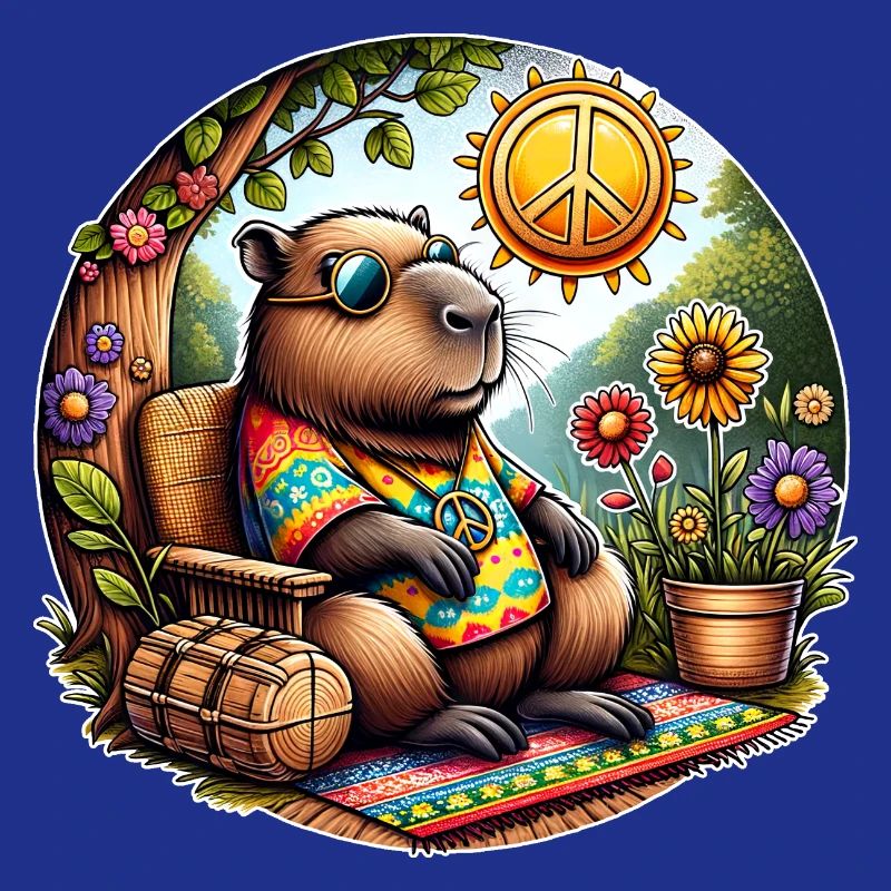 Capibara, Hippie, Vrede