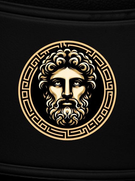 Ancient Greek mythological face