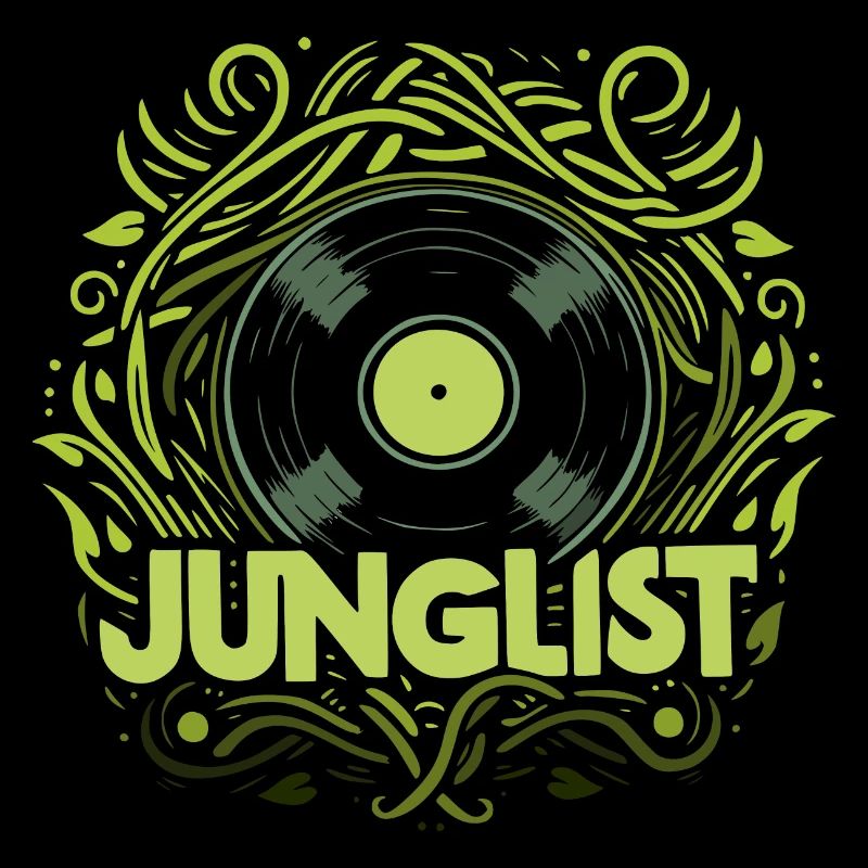 Junglist-Schallplatte