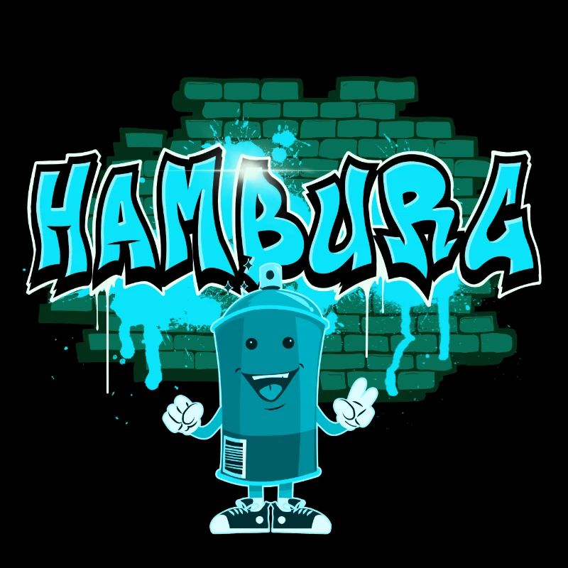 Graffiti à Hambourg