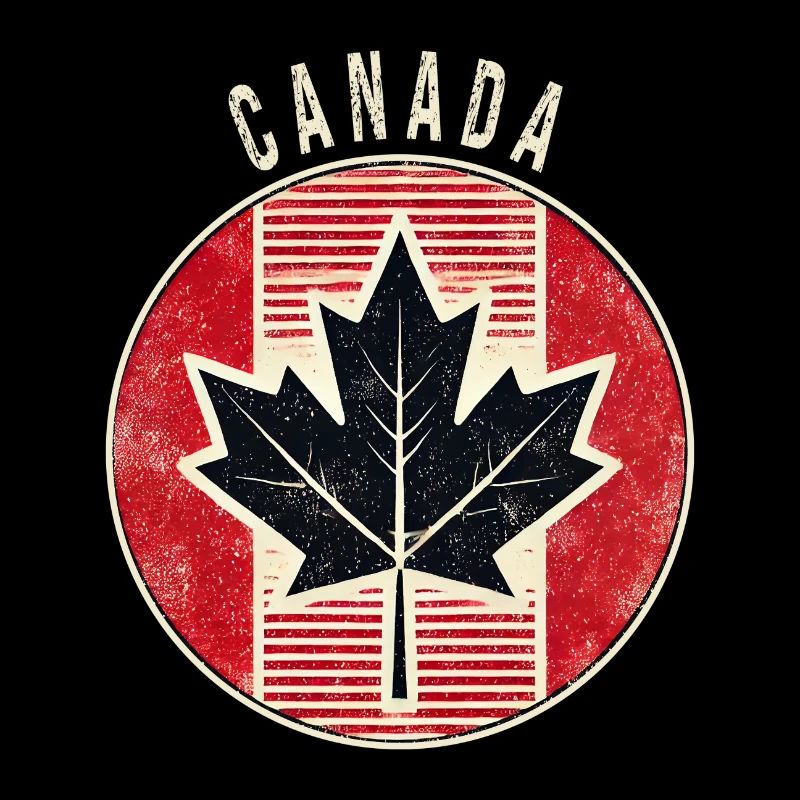 Motif de feuille d'érable du Canada