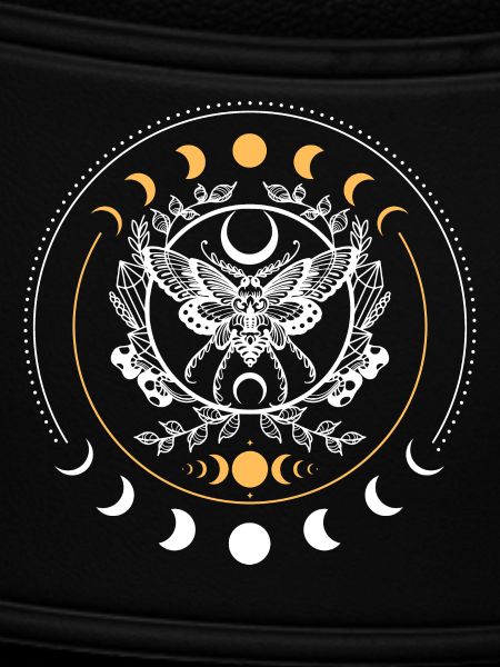 Celestial Moth Mandala