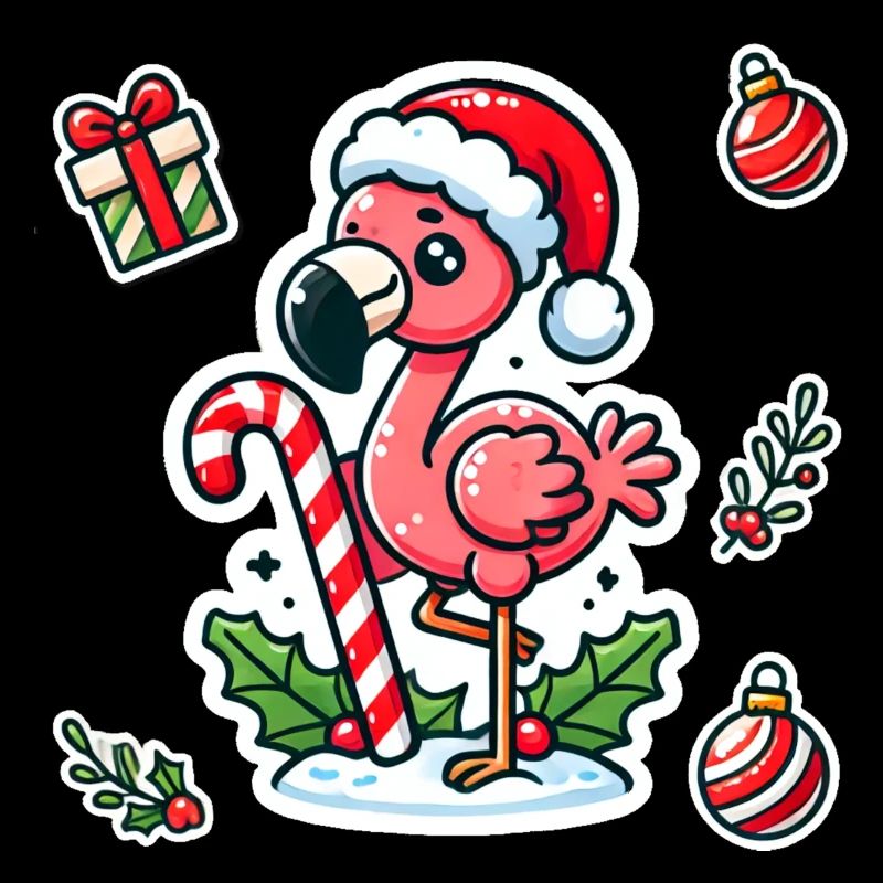 Festive Flamingo Fun