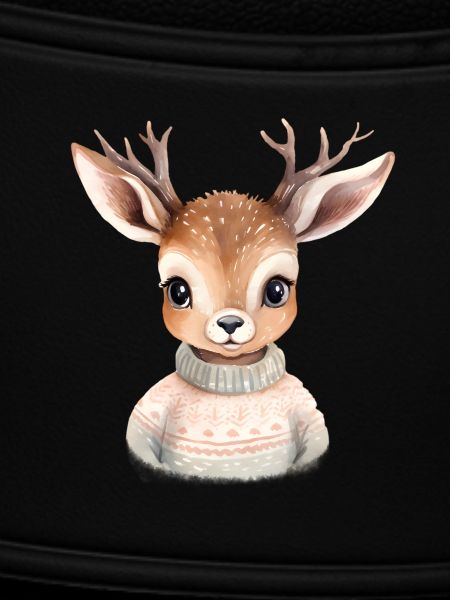 Kuscheliges Reh im Winterpullover