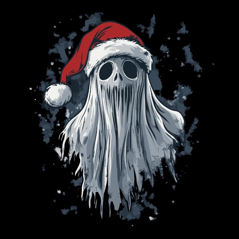 Funny Christmas Ghost