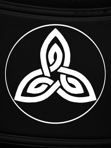 White Celtic Flower