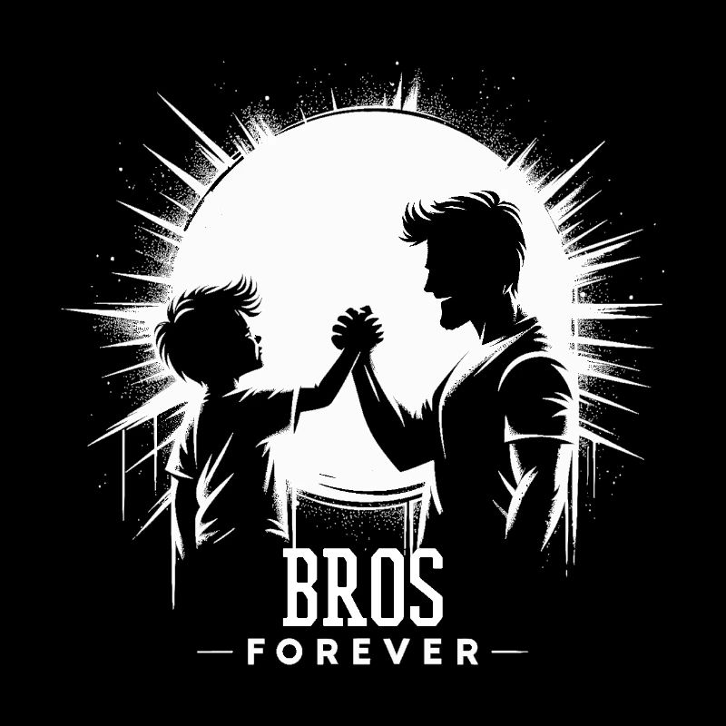 Father and Son Brothers Forever Gift FaustVate