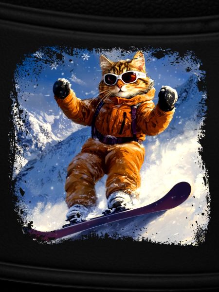 Cat Snowboard