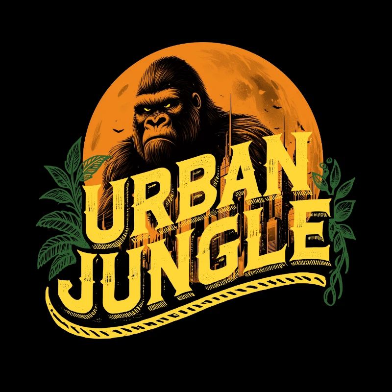 Urban Jungle Logo Couleur