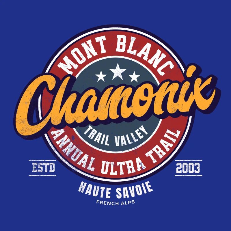Mont Blanc Ultra Trail Chamonix Trail Patch