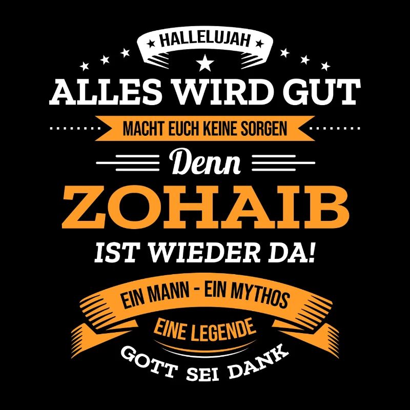ALLES WIRD GUT, DIE LEGENDE ZOHAIB IST DA