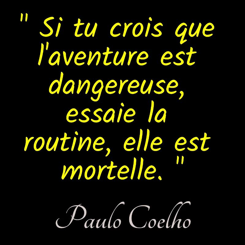 Si tu crois que l aventure est dangereuse - Coelho
