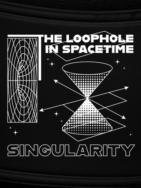 Singularität im Raumzeit-Loch