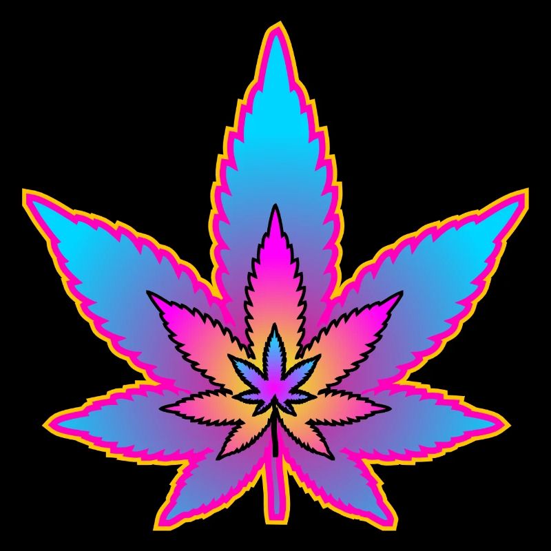 Cannabisblatt - Hanfblatt - Marihuana