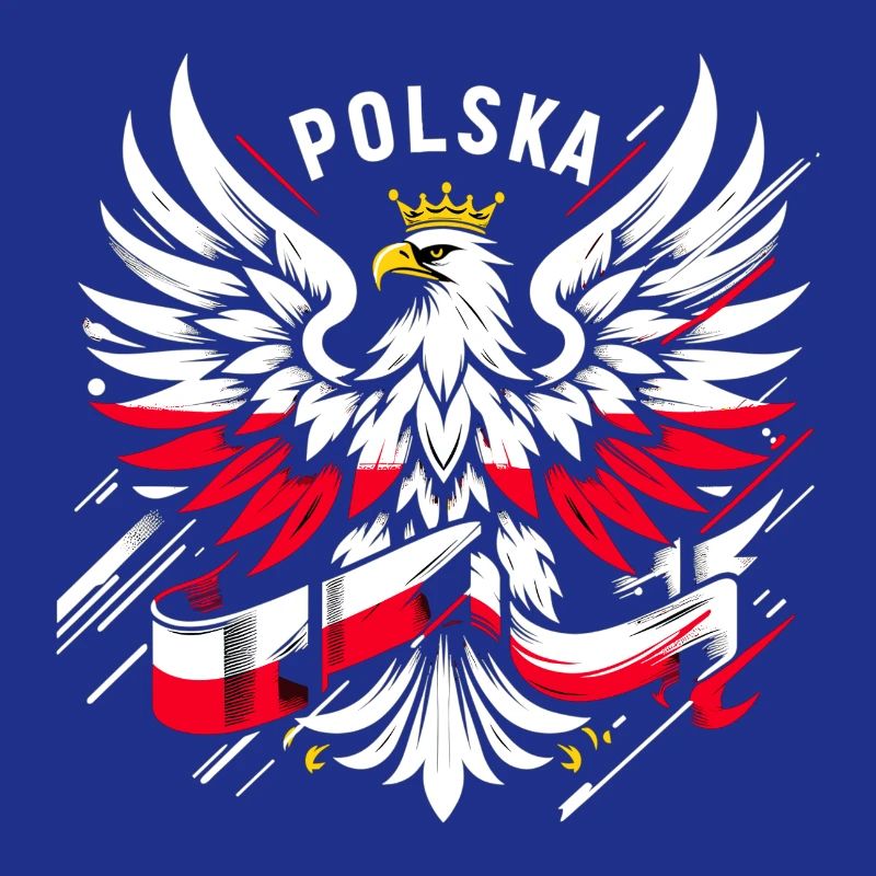 Poland Polska Eagle Flag Flag Epic Gift