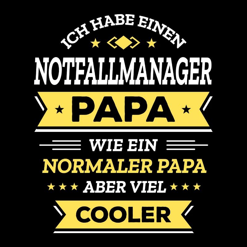 COOLER NOTFALLMANAGER PAPA VATERTAG GEBURTSTAG