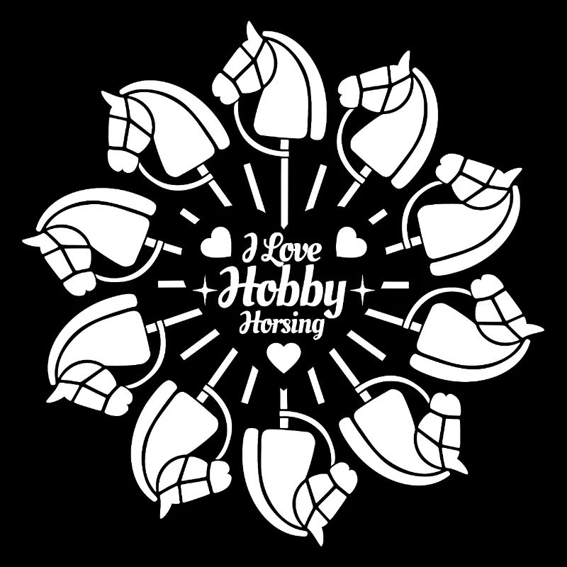 Ik hou van Hobby Horsing - Hart - Hobby